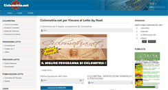 Desktop Screenshot of ciclometria.net