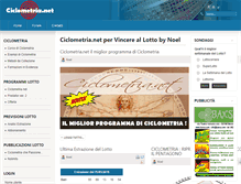Tablet Screenshot of ciclometria.net
